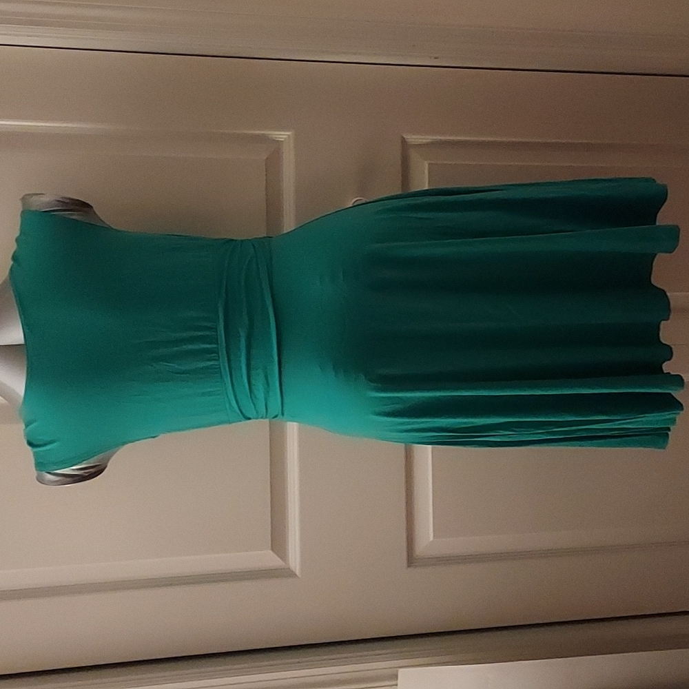 Three dots green dress - Picture 7 of 7